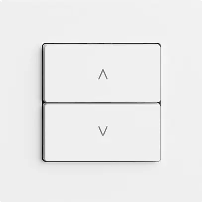 Stazione secondaria per interruttore tapparelle 1c/2t WLAN Edue Wiser bianco 