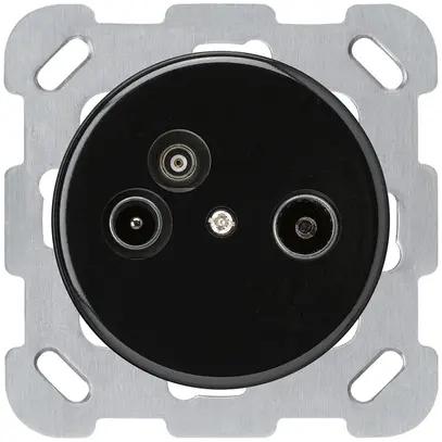 UP-Antennendose TV-R-Daten basico B 2GHz 10.5db schwarz 