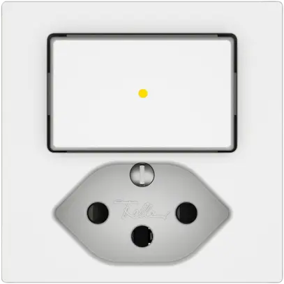 Combinazione EDIZIO.liv SNAPFIX® S6K+T13 shut.illuminazione frontale gi bi 