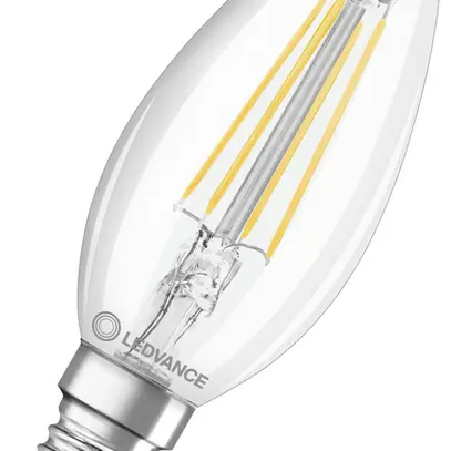 Lampada LED LEDVANCE CLAS B E14 4.8W 470lm 2700K REG Ø35×97mm B10.5 chiaro 