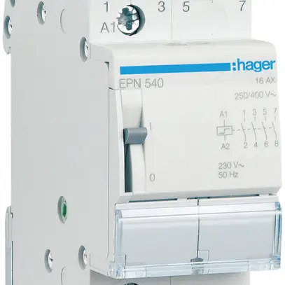 Teleruttore Hager 2UM 230VAC 110VDC 0 apertura 4 chiusura 0 invertitore 