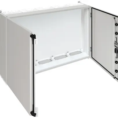 Armadio murale Hager univers con porta piena CP II IP55 950×1300×275mm RAL 7035 