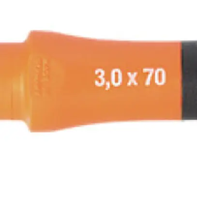 Cacciavite Weidmüller SD TO angolato 0.6×3mm lunghezza della lama 70mm 