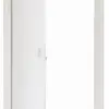 Cadre Eaton avec porte et ouvertures de ventilation 3-rangées blanc 