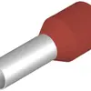 Embout de câble Weidmüller H isolé 10mm² 12mm rouge DIN en vrac 