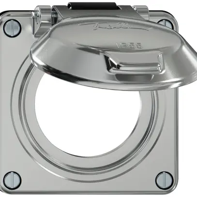 Parte superiore ELEMENT SNAPFIX® c.coperchio asse e molla isolati Ø53mm all 