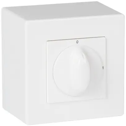 Interruttore rotativo AP ATO 5/1L bianco 0-1-2-3 