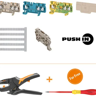 Pacchetto iniziale Weidmüller Klippon Connect PUSH-IN 