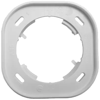 Bague adaptatrice ENC Busch KZ45.ZZZ.0101, pour détecteur de présence, blanc 