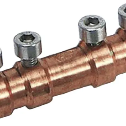 Manchon de contrôle Flury AL 7 Cu nu, fil Ø 6…8mm 