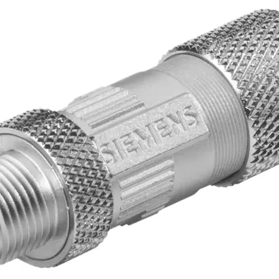 Connecteur à fiche Siemens IE FC M12 Plug PRO 4×2 axial codifié X métal, 8pcs 