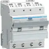 Disjoncteur différentiel Hager RCBO QC 4P 400V car.C 6A 0.03A type A 6kA 4UM 