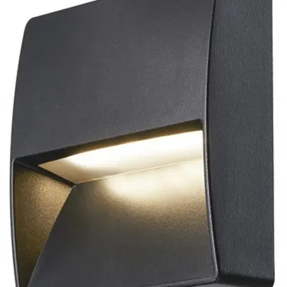 Lampada a muro LED SLV DOWNUNDER OUT SQUARE 4.5W 150lm 3000/4000K IP65 antracite 