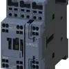 Contacteur de puissance Siemens SIRIUS 3RT2 S0 230VAC 3L 17A (+1F/1O) à ressort 