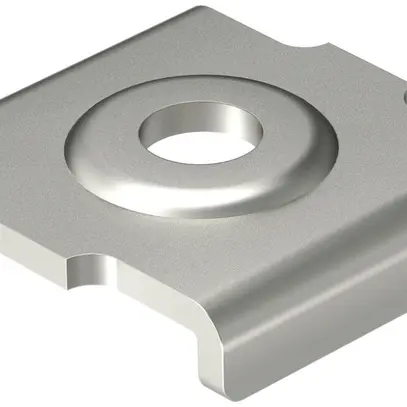 Pezzo di fissaggio per canale a griglia Bettermann 50mm zincato 