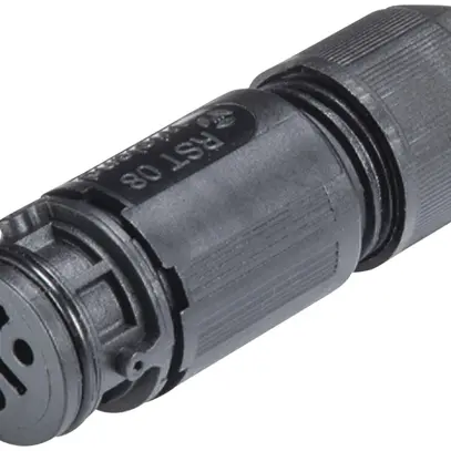 Prise Wieland RST08I3 S B1 ZR1 H SW 3×1mm² noir 