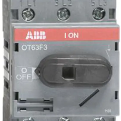 Interrut.carico ABB 63A/400V 3L, AC22A grigio chiaro 