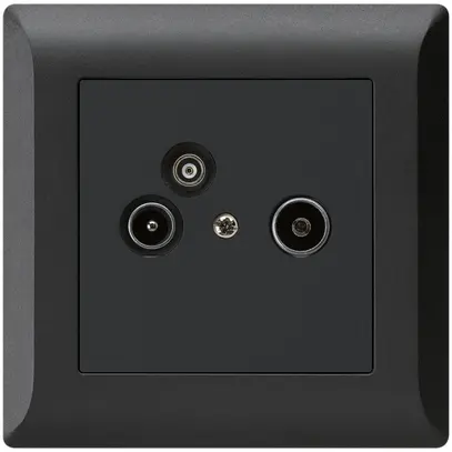 Presa antenna INC R/TV/dati kallysto.line 2GHz 14db nero 