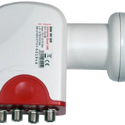 Système d'aliment.WISI univer. LNB Quad-Switch OC36B Ø40mm 