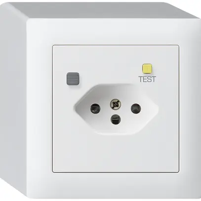 Presa AP kallysto T13 FI 30mA bianco 