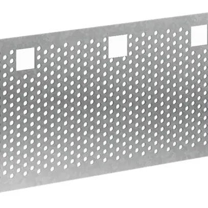 Placca di montaggio perforata ABB per distributore multimedia, 1 fila 