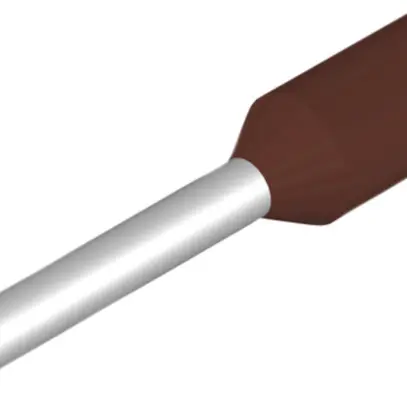 Embout de câble Weidmüller H isolé 0.14mm² 6mm brun télémécanique sac multiple 