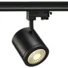 Projecteur LED Enola_C, 9W 850lm 3000K 55° avec adaptateur 3-phases IP20 noir 