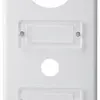 Placca di copertura INC basico 3×1 43+16+16mm bianco 