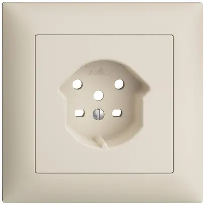 Kit frontale INC EDIZIOdue crema 88×88mm 1×T15 