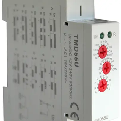 Relais temporisé AMD BSW TMD55U 0.1…864000s 12…240V 16A 