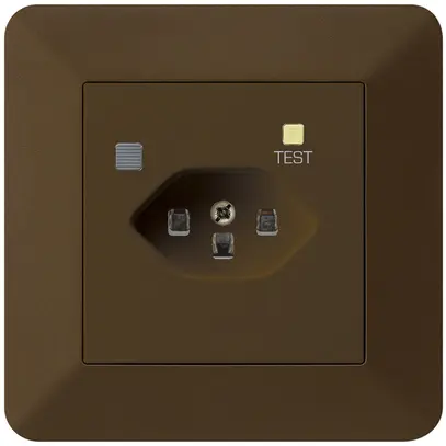 Presa INC KTR T23 FI 30mA marrone 