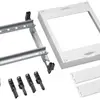 Kit Hager univers N 300×250mm pour 2 sectionneurs DIN00 sur rail DIN 