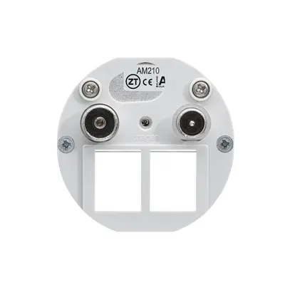 Inserto per presa multimedia Hager R/TV montaggio E 10.5dB 2GHz 