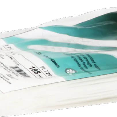 Fascetta Panduit 4.8×188mm incolore 100 pezzi 