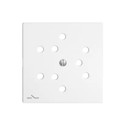 Plaque frontale 3×T12,S blanc EDIZIOdue 