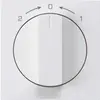 Contatto rotativo 1>0<2 bianco kallysto con manopola 
