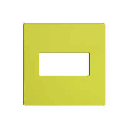 Kit frontal EDIZIOdue F pour détecteur de mouvement pirios 180 R eco, lemon 