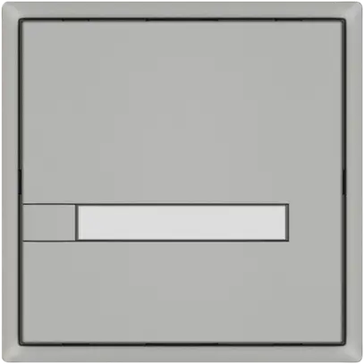 Pulsante KNX RGB EDIZIO.liv SNAPFIX® sensore temp.s.LED targ.1× com.1T grc 