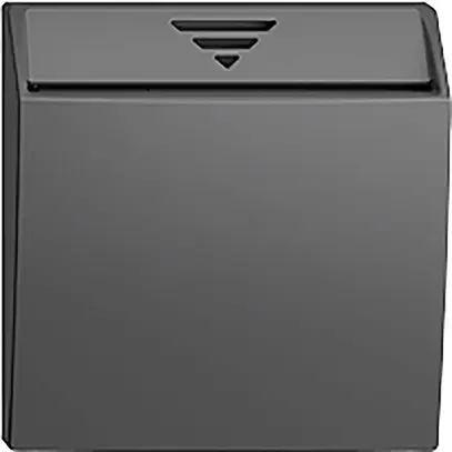 KNX Hotelcard 1P EDIZIOdue gris foncé 