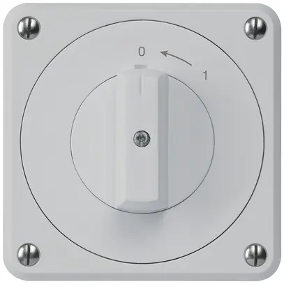 Contact pivotant ENC robusto IP55 gris 1P 