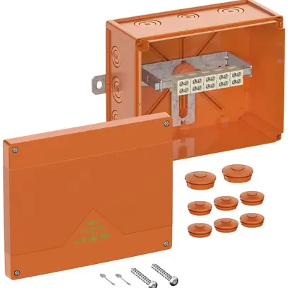 Boîte de dérivation AP Spelsberg WKE 6 Duo 5×10mm² E90 250×200×120mm IP66 or 