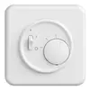 Thermostat d'ambiance ENC STANDARDdue blanc, avec interrupteur 