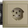 Prise INC EDIZIOdue T25 16A sand 53mm bornes enf.. 