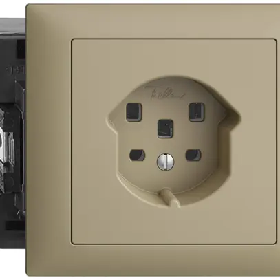 Prise INC EDIZIOdue T25 16A sand 53mm bornes enf.. 