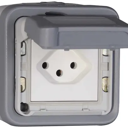 Presa AP PLEXO T13 grigio 