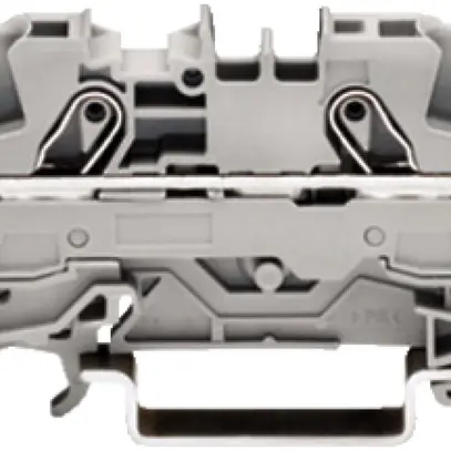 Borne de passage WAGO TopJob-S 6mm² 2L gris série 2006 