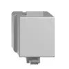 Cache de fermeture FH, pour module de raccordement Keystone gris clair 