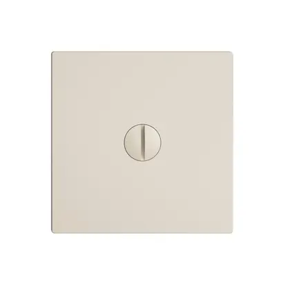 Placca frontale EDIZIOdue crema 60×60mm per scatola derivazione 1700 