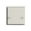 Frontset ON-OFF 1K/1T ZEP 60×60mm hellgrau 