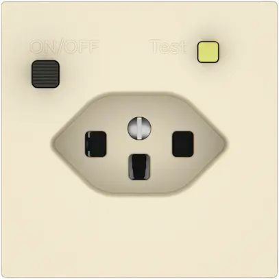 Steckdose FI EDIZIO.liv  1×T23 cr 